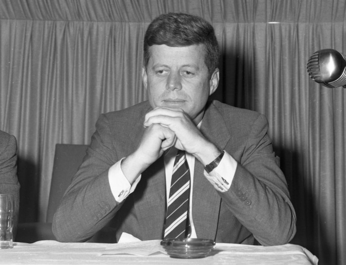 John F. Kennedy and Lyndon B. Johnson in Tucson